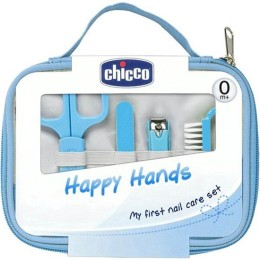 Chicco Happy Hands Bebek Tırnak Bakım Seti Mavi