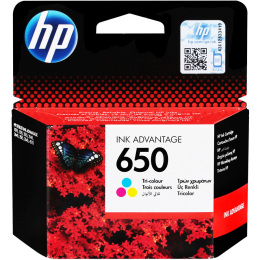 HP 650 Üç Renkli Kartuş CZ102AE | Avansas.com