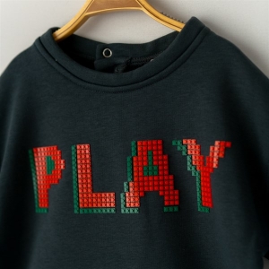 Mama Yoyo Baby&Kids Play 3D Baskılı Sweatshirt
