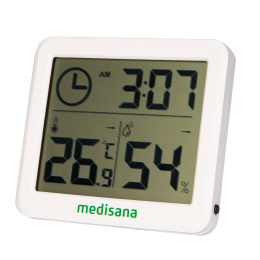 Medisana Oda İçi Termometre, Nem Göstergesi ve Saat