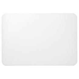 PLÖJA beyaz-şeffaf 65x45 cm sümen | IKEA