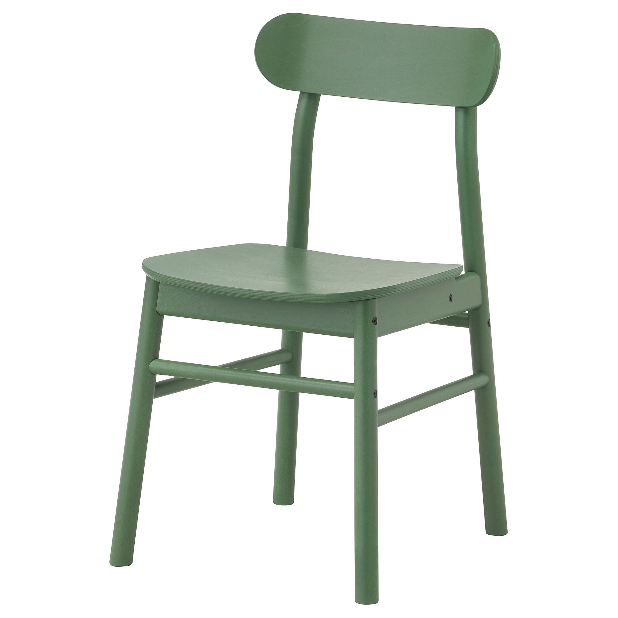 RÖNNINGE yeşil ahşap sandalye | IKEA
