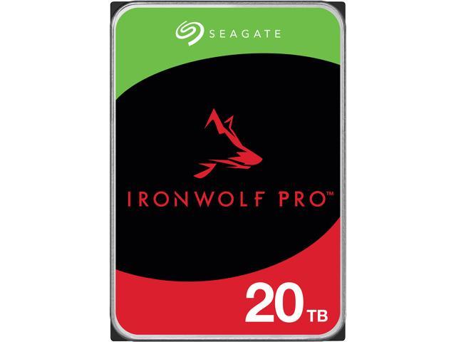 Seagate IronWolf Pro 20TB NAS Hard Drive 7200 RPM 256MB Cache CMR SATA 6.0Gb/s 3.5" Internal HDD ST20000NE000 - Newegg.com
