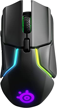 SteelSeries Rival 650 Wireless- Quantum Kablosuz Gaming Mouse, Çift Optik Sensör, Ayarlanabilir Ağırlık Sistemi,Siyah : Amazon.com.tr