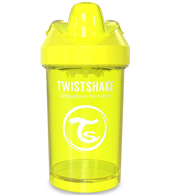 TwistShake Crawler Cup Suluk 300 ml Sarı - Beslenme Gereçleri | Bebek Şehri