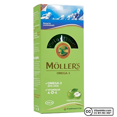 Möller's Omega 3 Cod Liver Oil 250 Ml - Omega 3