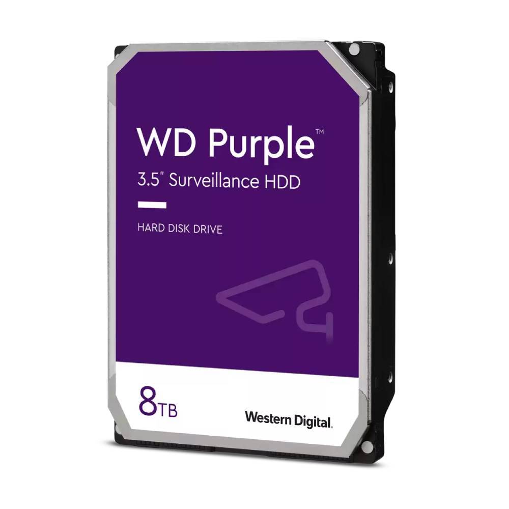 WD Purple 8TB 128MB 5640rpm 3.5 SATA 3.0 Güvenlik Harddisk  ITOPYA