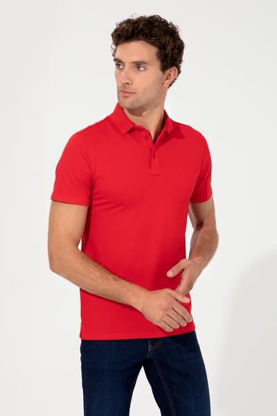 Kırmızı Slim Fit T-Shirt