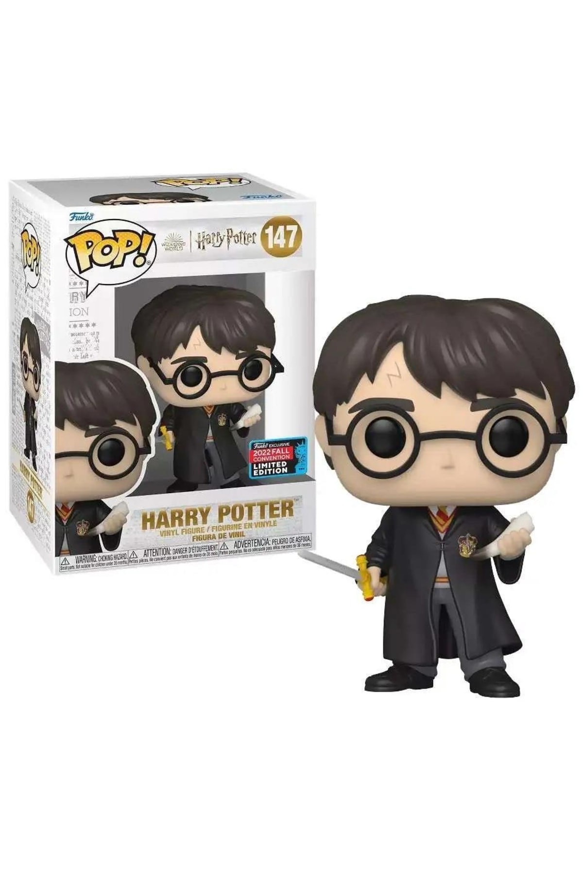 Funko Pop Harry Potter With Sword And Fang 2022 Fall Convention Limited Edition No:147 ,  - Trendyol