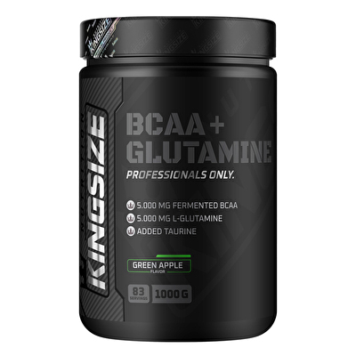 Kingsize Nutrition BCAA + Glutamine Powder 1000 Gr - BCAA