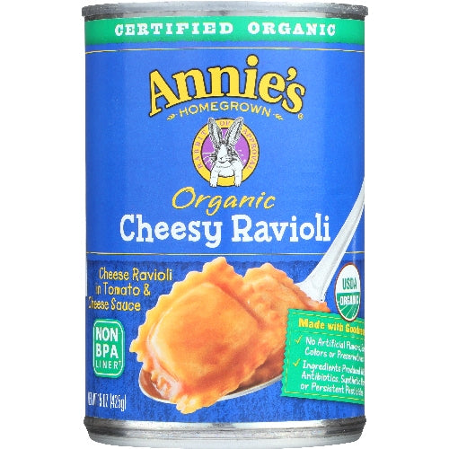 Pasta Ravioli Cheesy Org Case of 1 X 15 Oz By Annies Homegrown