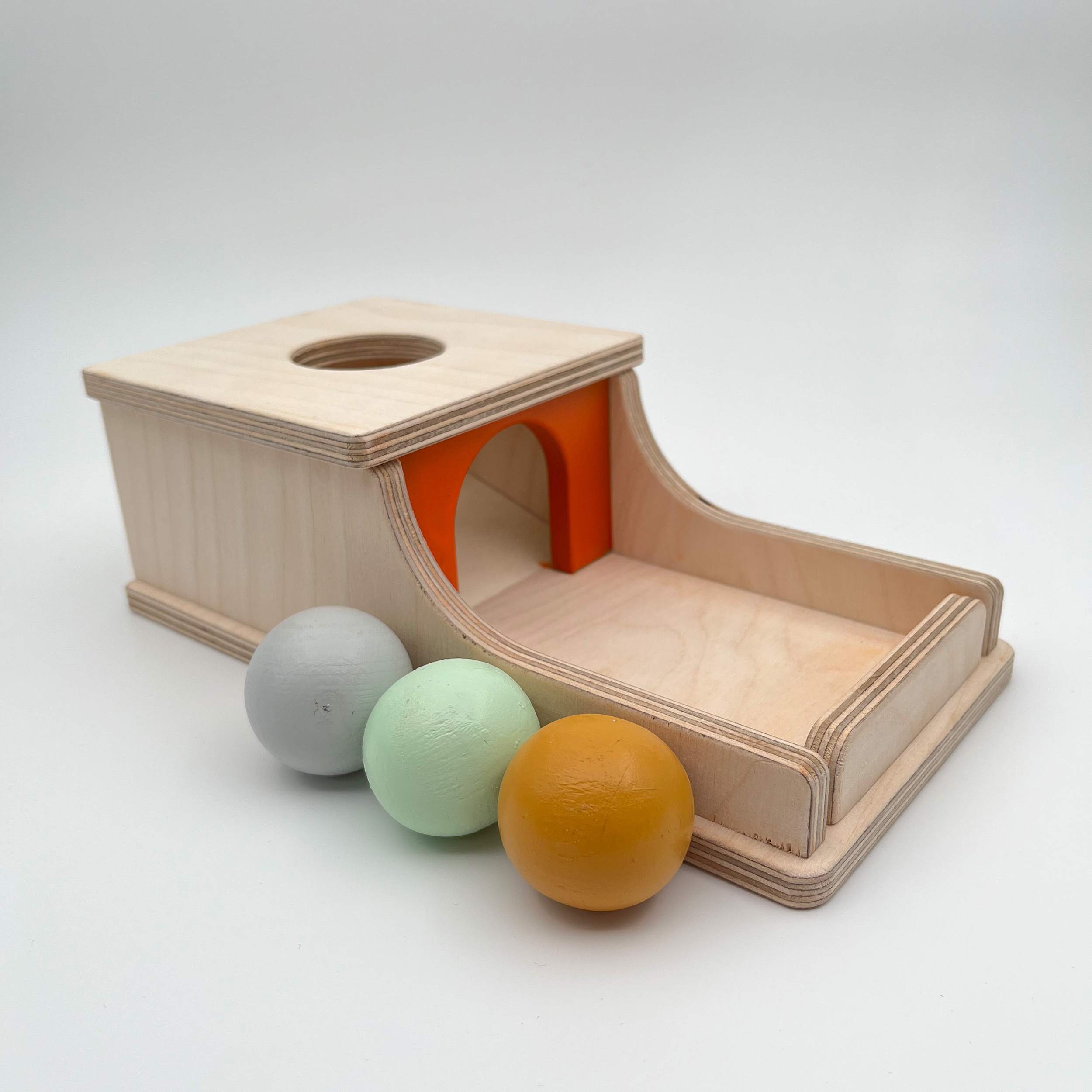 Bebek Oyuncakları - Süreklilik Kutusu, Pastel Renkli Toplar