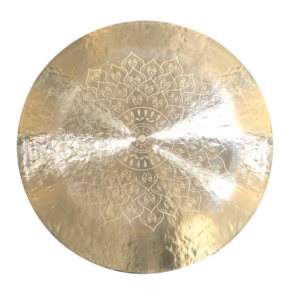 Gong Kumlamalı Mandala Desen 48″ (120cm)