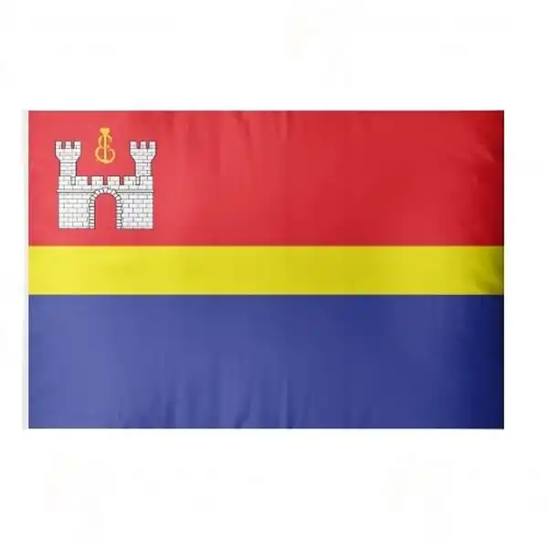 Kaliningrad Oblastı Bayrağı   ve Ölçüleri 15x22,5 Masa Bayrağı (Tek Kat Saten Kumaş)