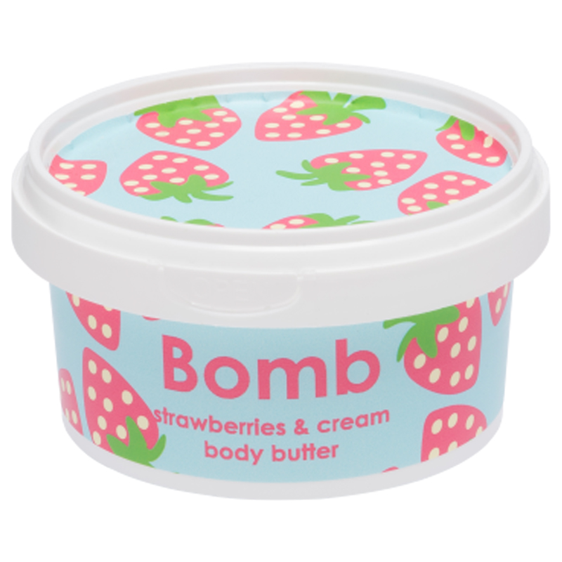 Bomb Cosmetics Strawberry  Cream Vücut Kremi 200 ml