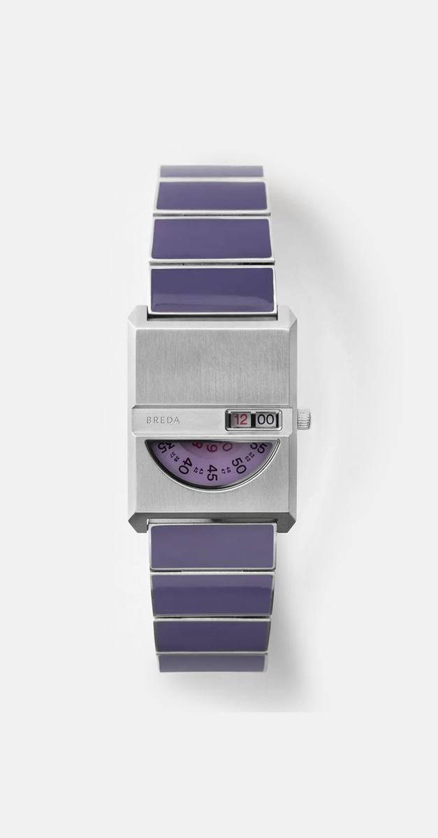 Mor Breda Pulse Tandem Purple Bracelet Kol Saati - Vakkorama