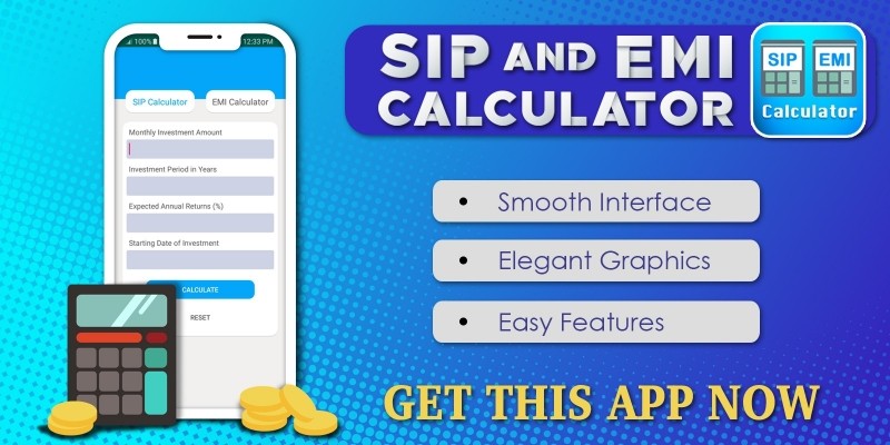 SIP And EMI Calculator by Anilpatel11