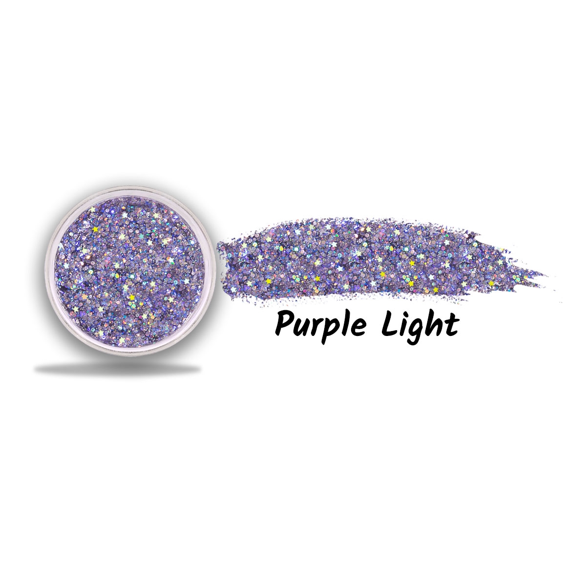 BEAUTY GIRL Face Body Glitter No:5 Purple Light 6gr