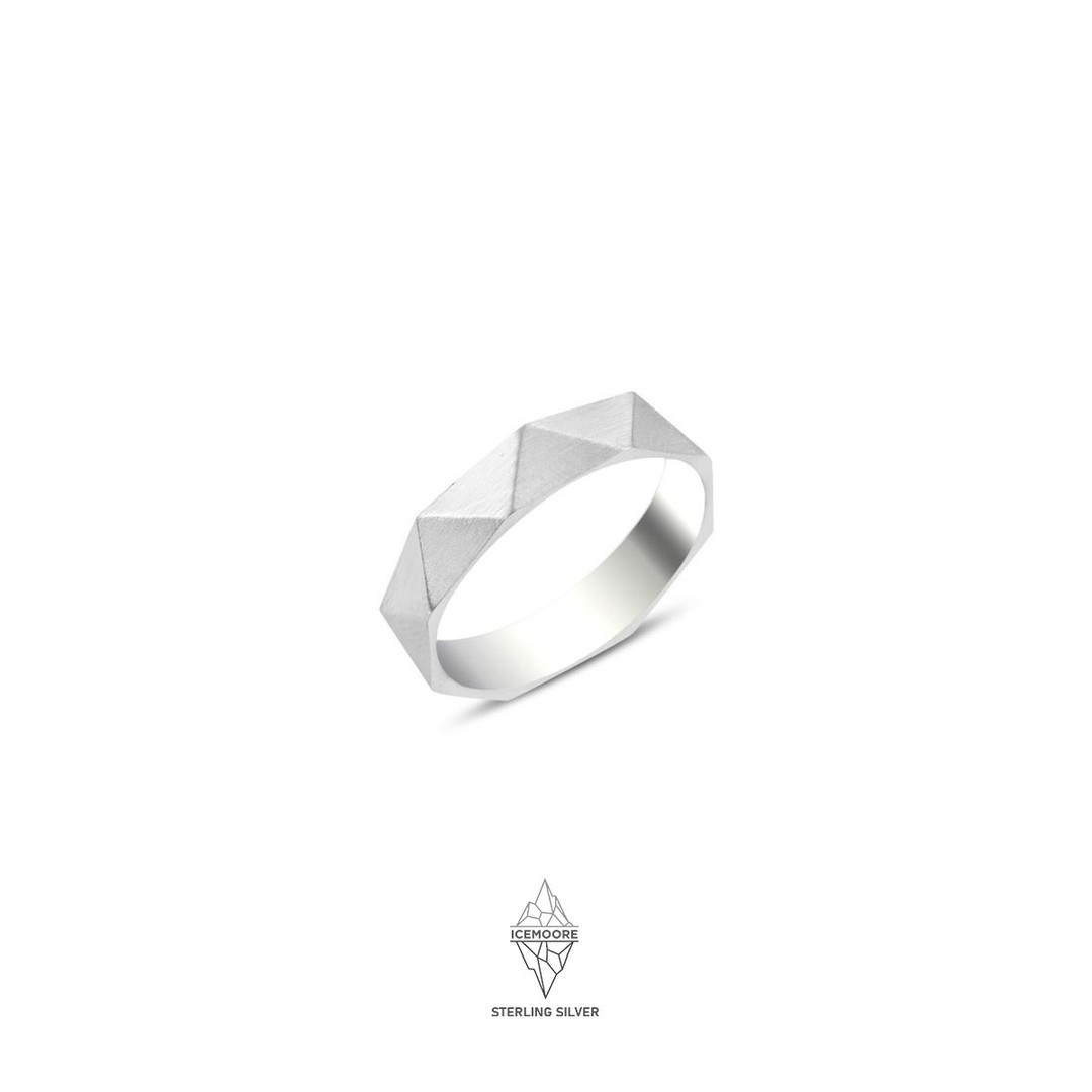 PRISMA RING - 925 Ayar Gümüş