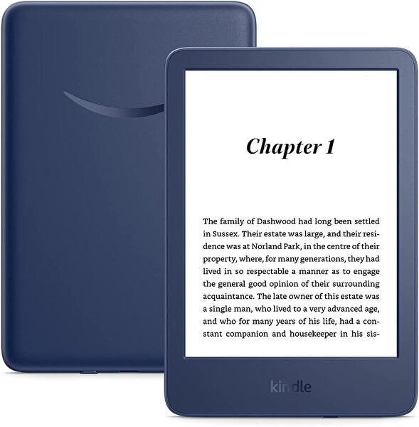 Amazon Kindle Basic 2022 6" 16 GB Reklamlı Mavi E-Kitap Okuyucu  ve &nbsp;Kampanyaları  Fırsatları -