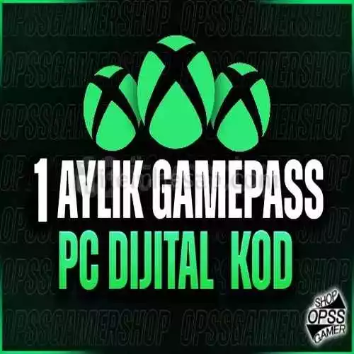 1 Aylık Xbox Gamepass PC Kodu  - 26886