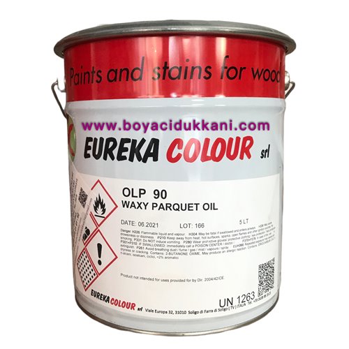 Eureka Colour Olp 90 Waxy Parquet Oıl 5 Lt