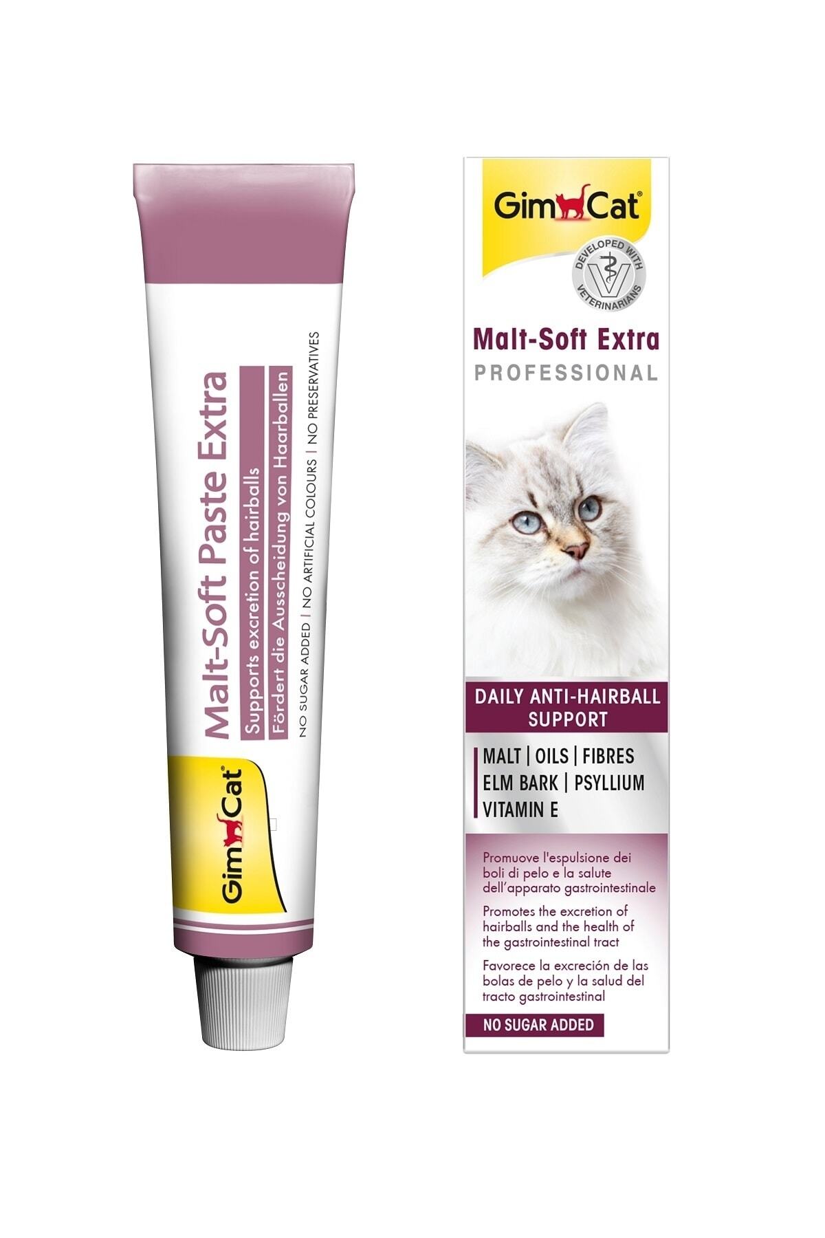 Gimcat Malt Soft Extra Tüy Yumağı Önleyici Kedi Macunu 20 gr ,