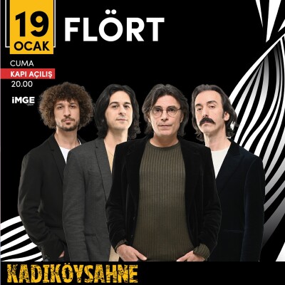 19 Ocak Flört Kadıköy Sahne Konser Bileti