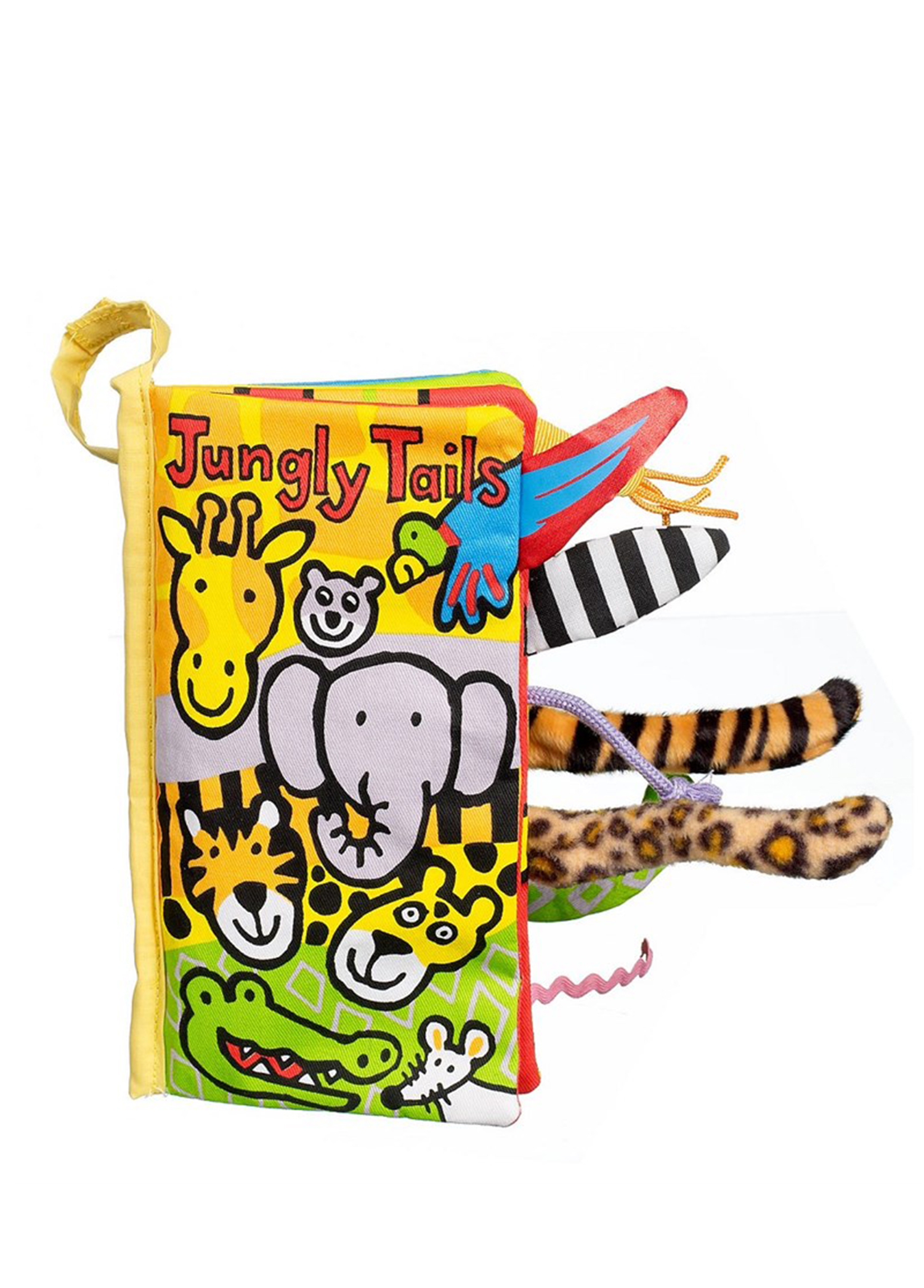 Jelly Cat - Jungly Tails Bez Kitap - Çok Renkli