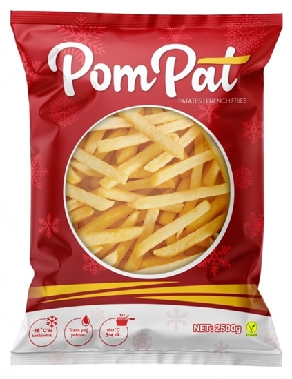 Pompat Parmak Patates 9*9  2500 gr