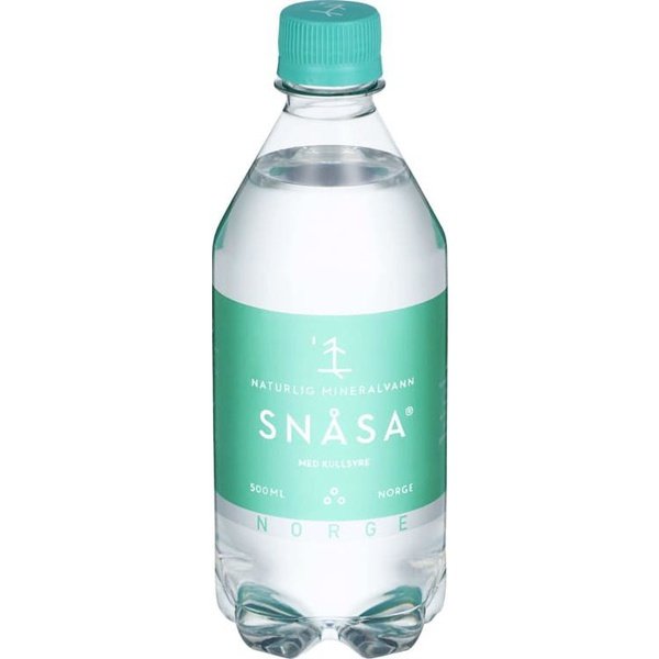 Snåsa sparkling mineral water 500 ml (Snåsavann m/kullsyre)