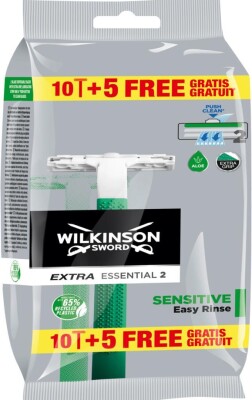 Wilkinson Sword Extra 2 Sensitive 10+5 Kullan At Tıraş Bıçağı