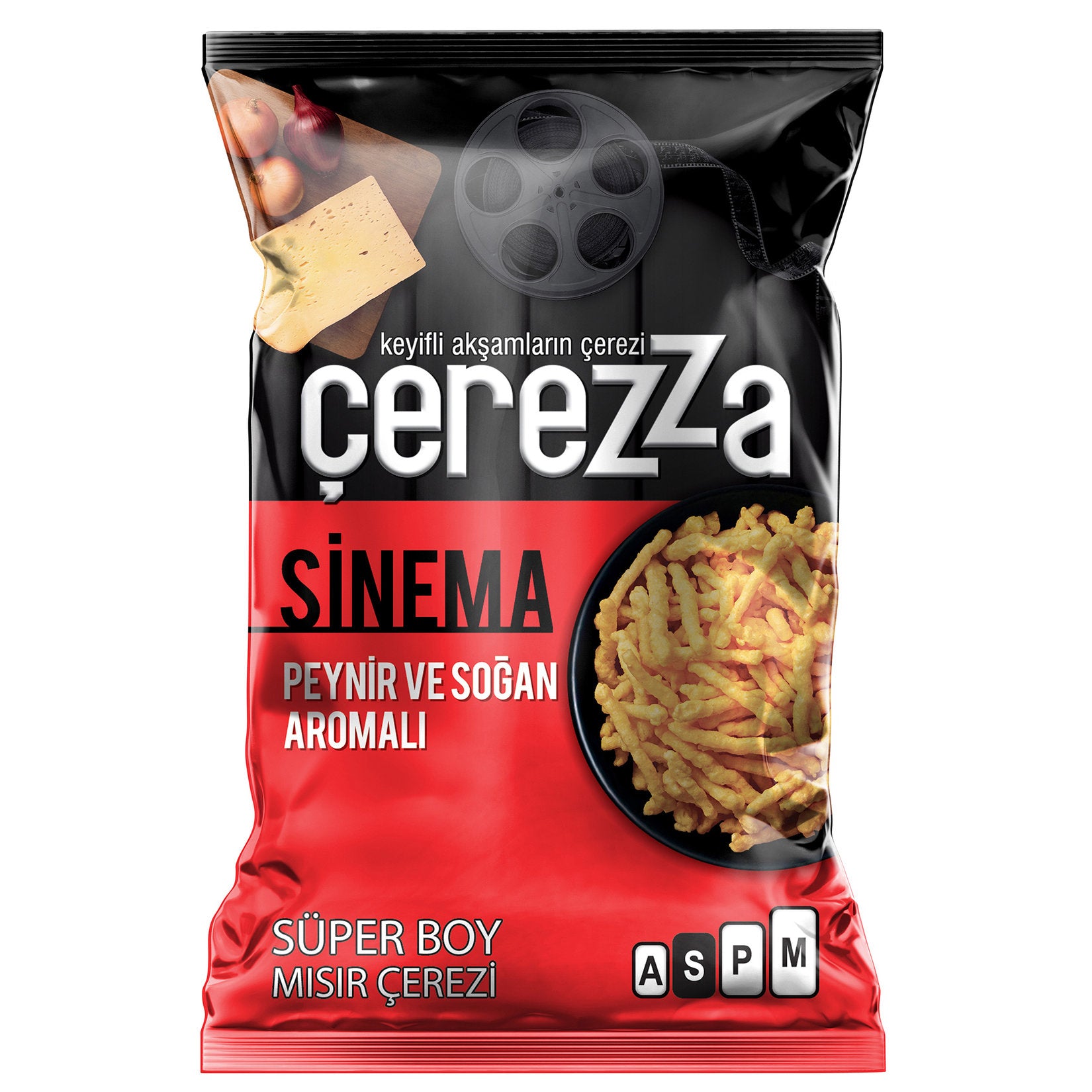 Çerezza Cinema Cheese and Onion Chips Super Size (Sinema Peynir  Soğa