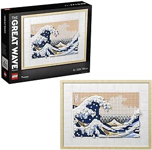 LEGO Art Hokusai Büyük Dalga 31208 Sanatseverler ve Yetişkinler için Japon Tablo Yapım Seti (1810 Parça) : Oyuncak