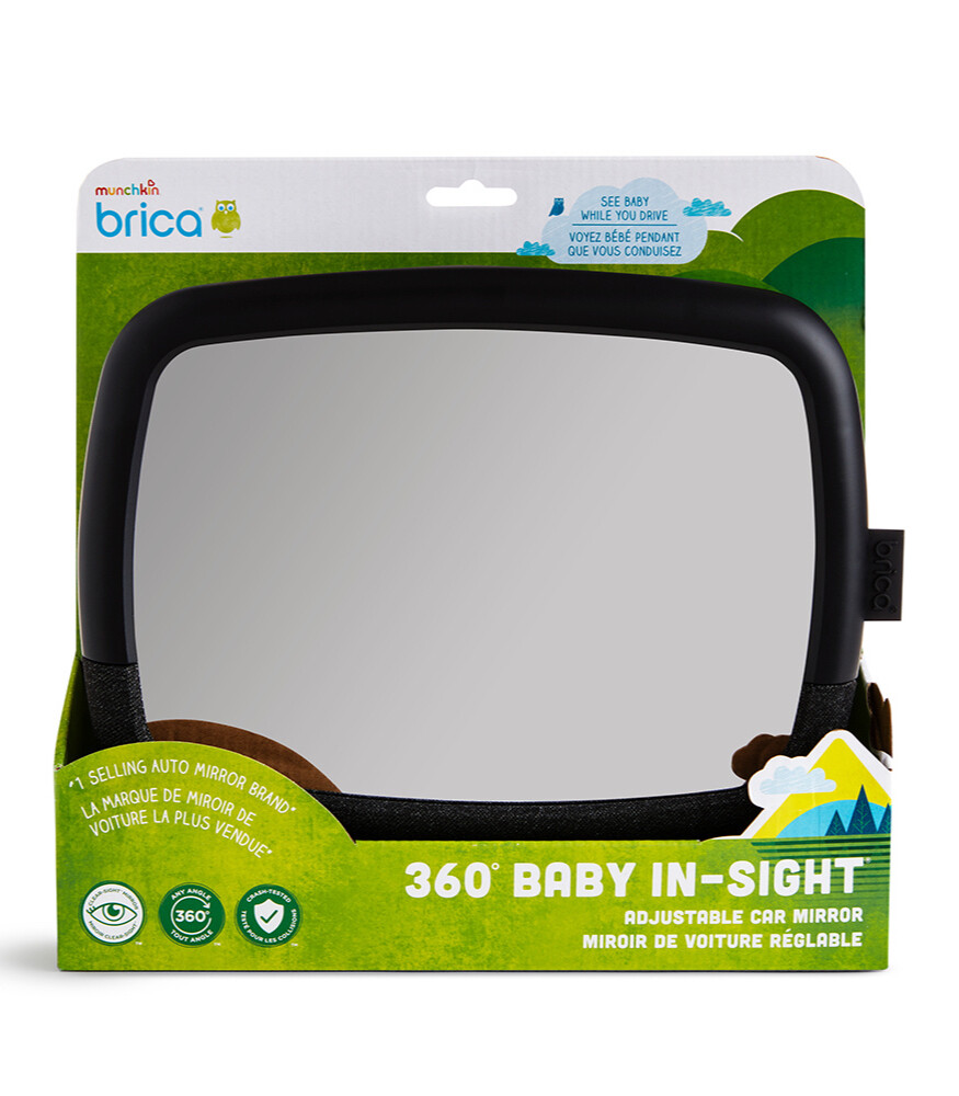 Munchkin Brica 360 Pivot Geniş Açılı Bebek Araba Aynası - Keyif Bebesi  Kids  Toys