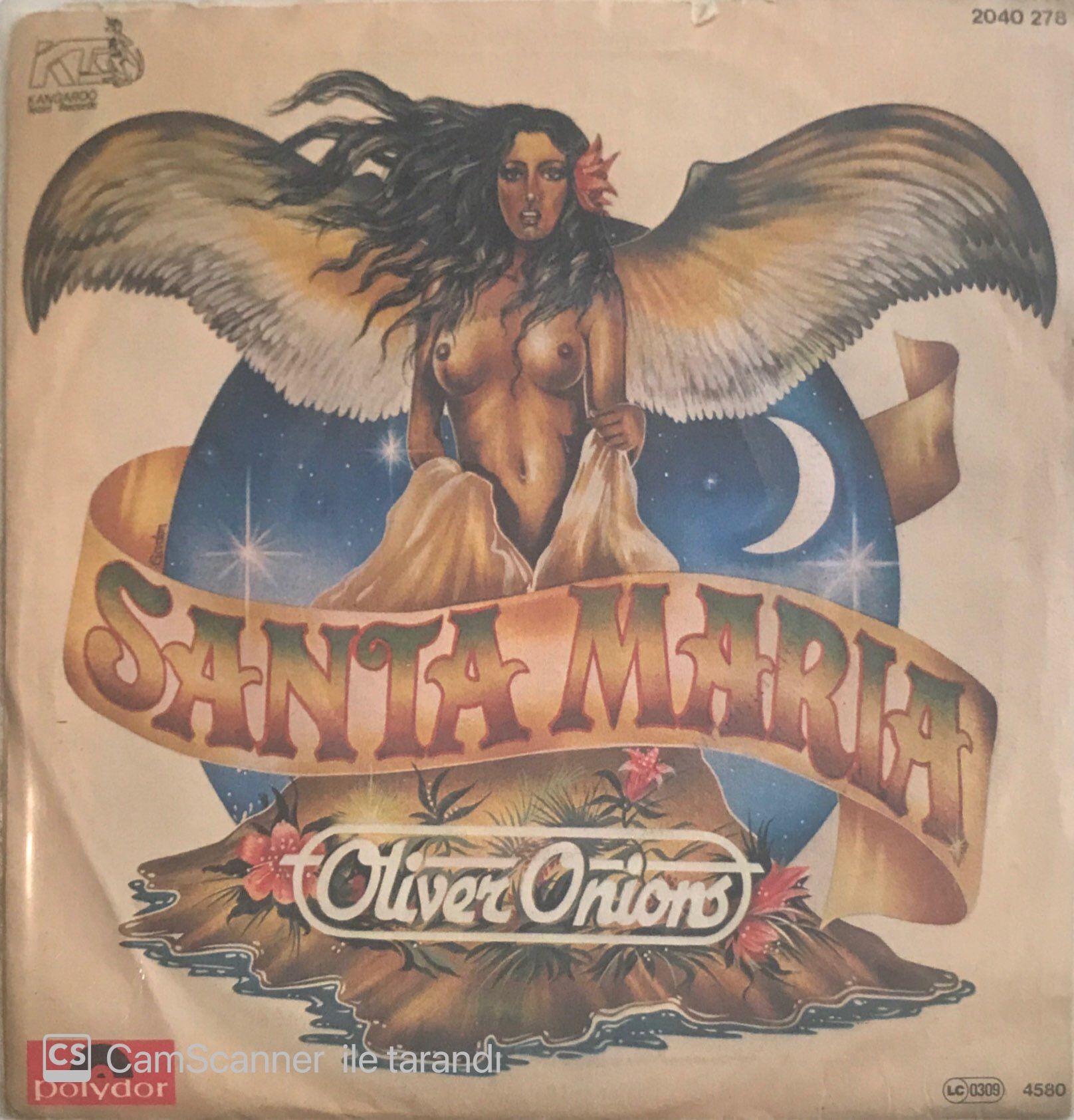 Oliver Onions Santa Maria 45lik Plak