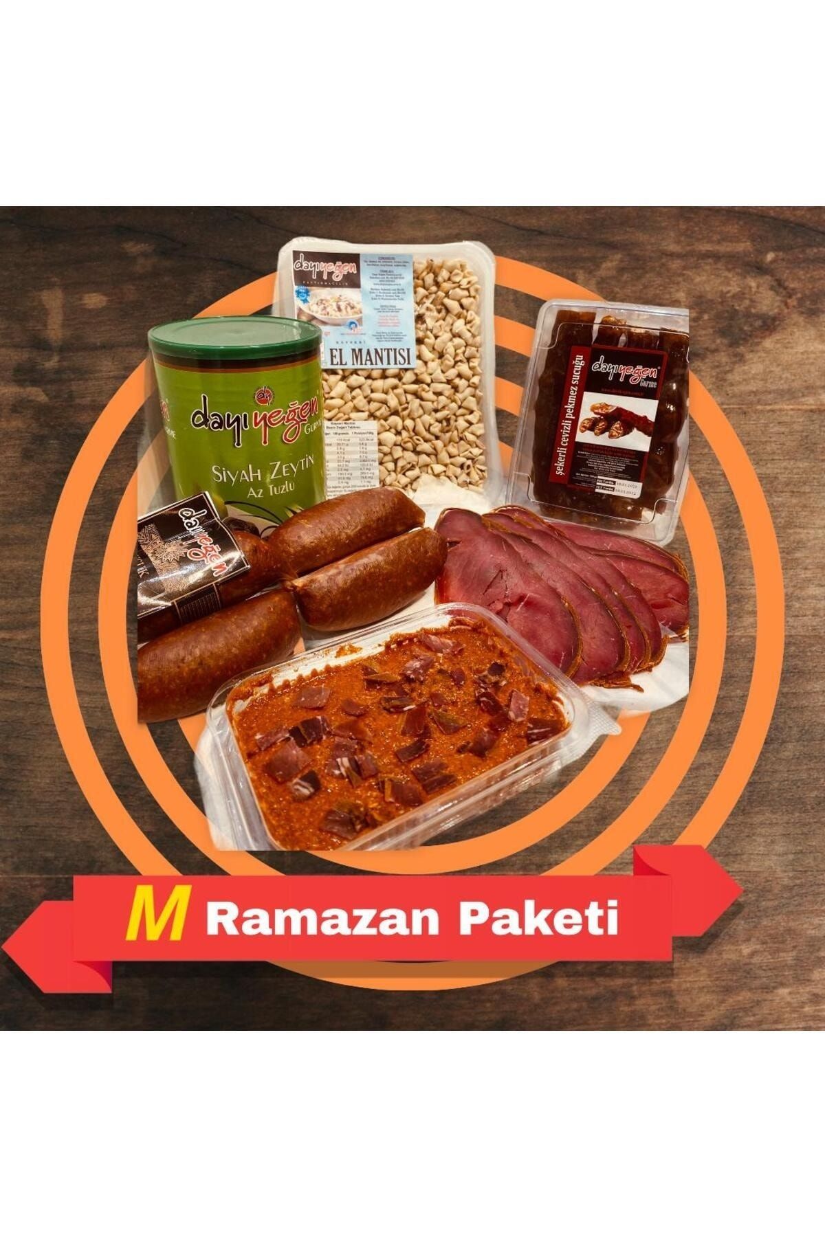 Dayıyeğen Pastırmacılık DayıYeğen Ramazan Paketi Kolisi 6 Farklı Ürün Ziyafet Paketi
