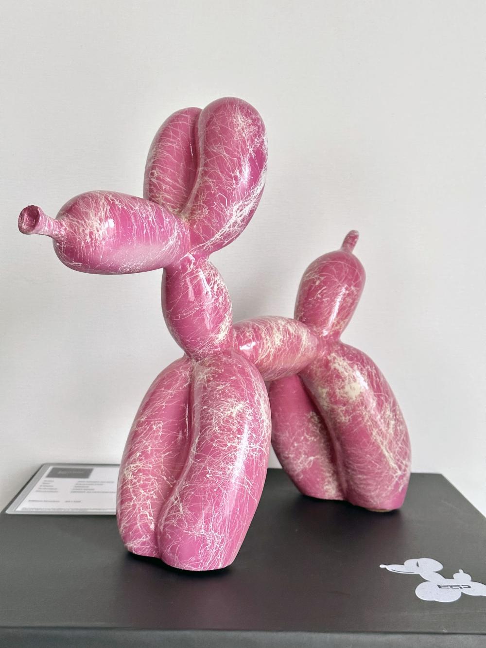 Jeff Koons Balon Köpek Pembe