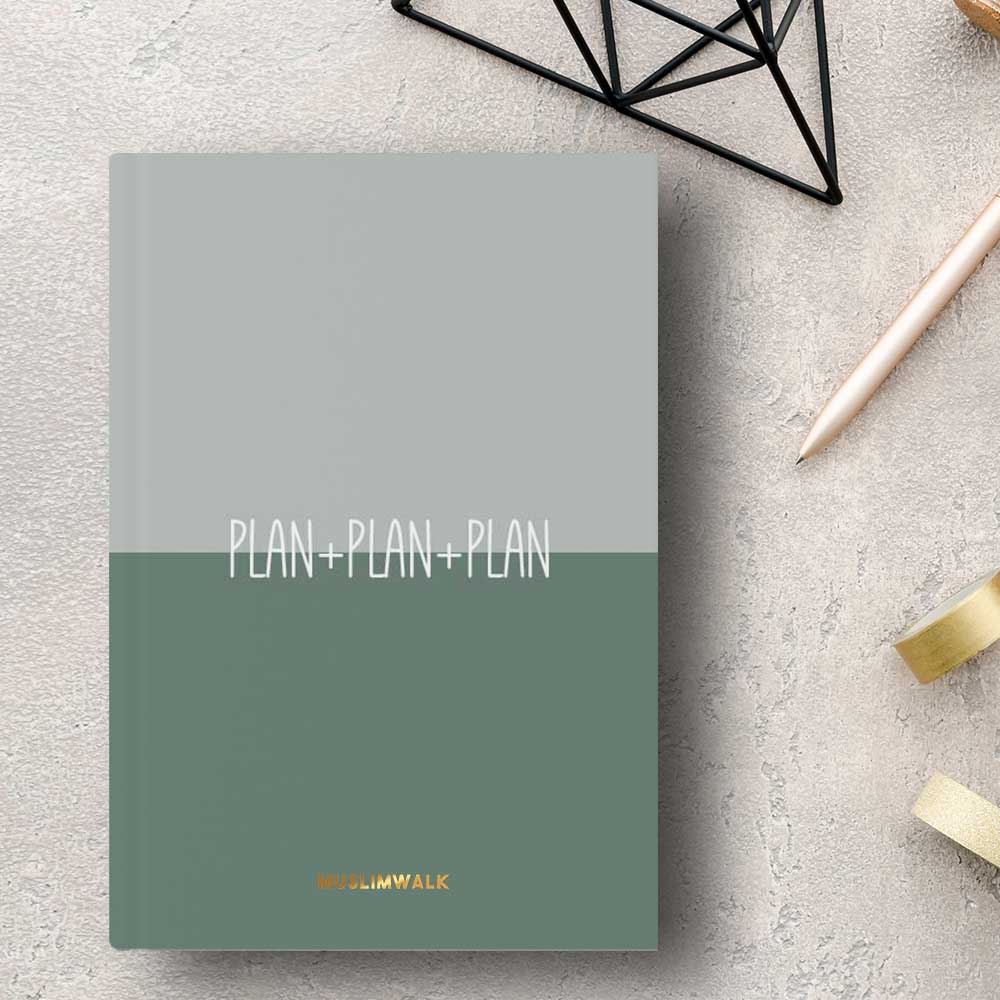 Plan + Plan + Plan Yeşil Bullet Journal