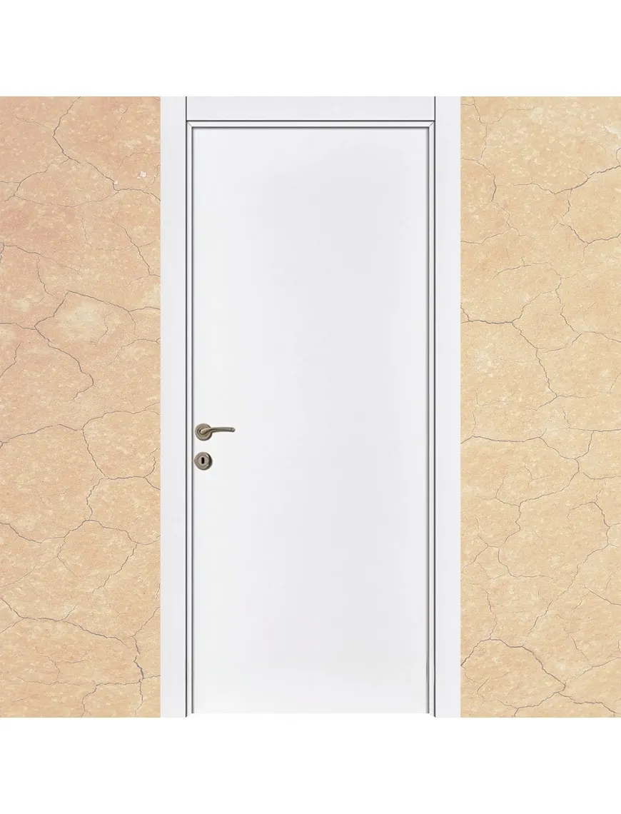 Melamin Düz Beyaz Kapı Modelleri - Melamin Düz Beyaz Oda Kapısı - Aym-142 Beyaz