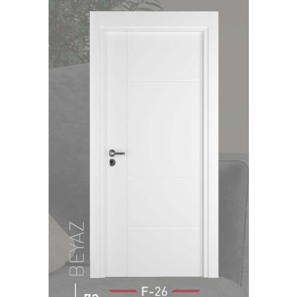 Mobilya Kapılar Beyaz F26 -