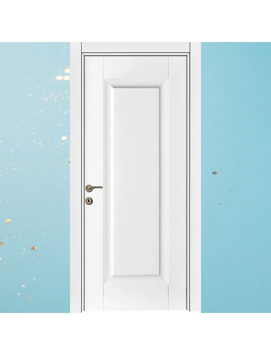 Tek Göbekli Beyaz Melamin Kapı Modeli - Toptan Göbekli Melamin Kapılar